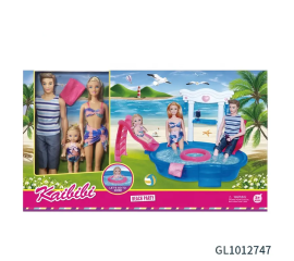 Fashion Doll & Swimming Pool