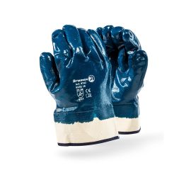 Nitrile Coated Safety Cuff Gloves