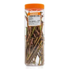 Chipboard Screws Smooth Shank Yellow Passivated 6.0 x 100mm Q: 75