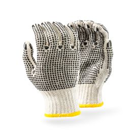 Double Dotted Cotton Gloves