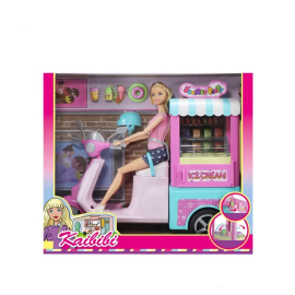 Fashion Doll & Ice Cream Cart