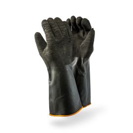 H2-55 Crinkle Palm Rubber Gloves
