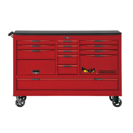 67" PRO Beast Cabinet 13 Drawers Red
