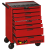26" PRO Cabinet FOAM Tool Kit 333 Pieces Red