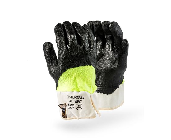 Cut5 Hi-Viz Nitrile Coated Gloves