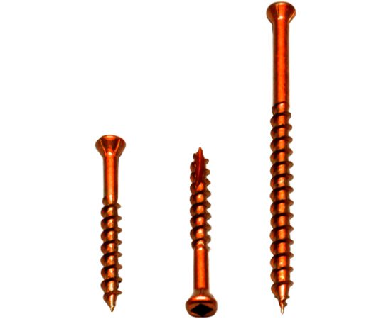 Decking Screw Smooth Shank 4. 0x 50mm (Square Drive)