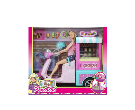 Fashion Doll & Ice Cream Cart