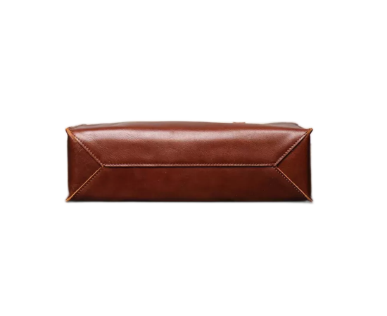 Vintage Minimalist Leather Handbag