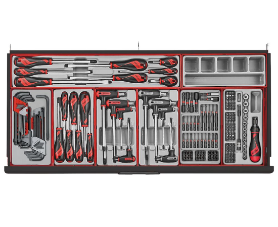 37" PRO Cabinet TT Tool Kit 1004 Pieces Black