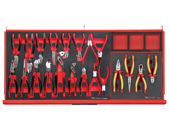 37" PRO Stack FOAM Tool Kit 846 Pieces Red